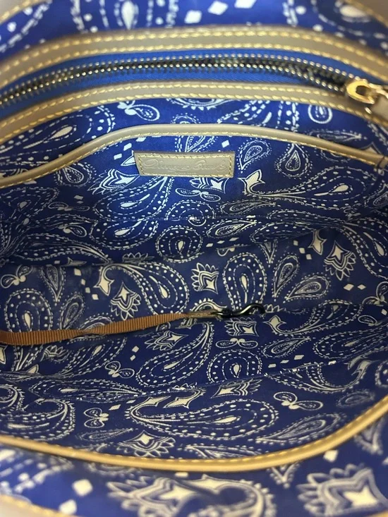 NWOT Dooney & Bourke Western Horseshoe Large Florentine Hobo Bag Taupe - Picture 10 of 11